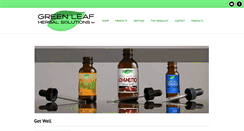 Desktop Screenshot of greenleaf-herbs.com